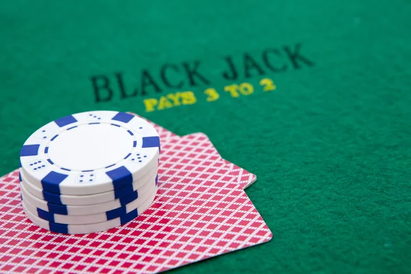 Mesa jack negro — Foto de Stock