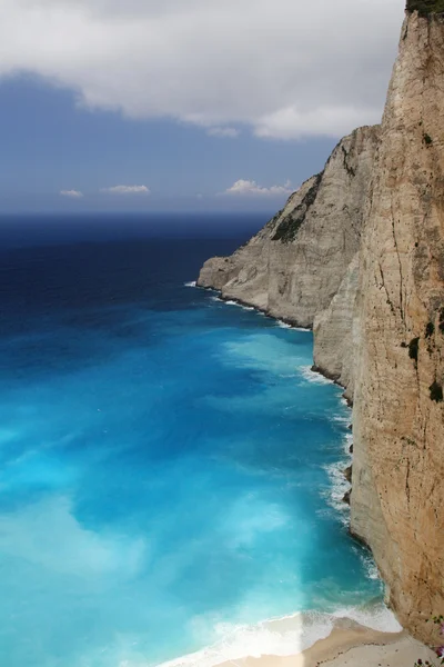 Красивое Ионическое море, Закинф Греция — стоковое фото