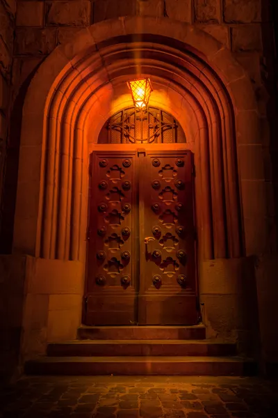 教会ドア — ストック写真