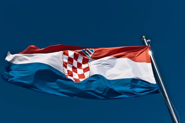 Bandeira croata — Fotografia de Stock