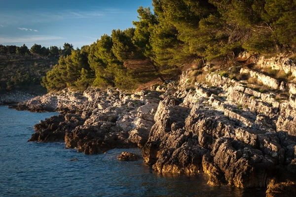 Chorvatské pobřeží — Stock fotografie