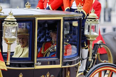 Trooping the Colour, London 2012 clipart