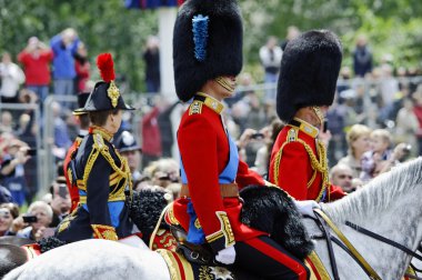 Trooping the Colour, London 2012 clipart