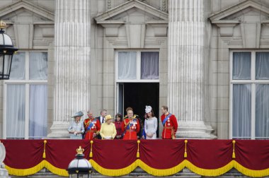 Trooping the Colour, London 2012 clipart