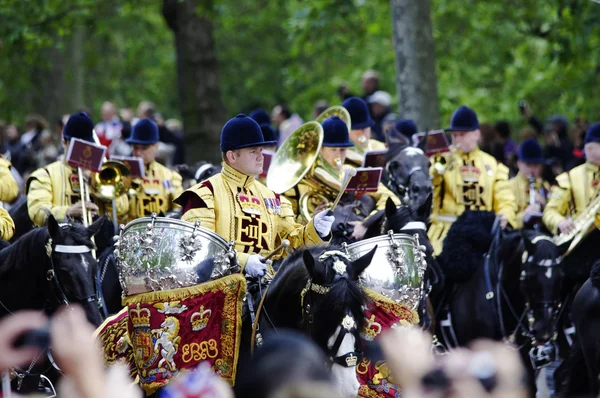 Trooping the Colour, Londra 2012 — Foto Stock