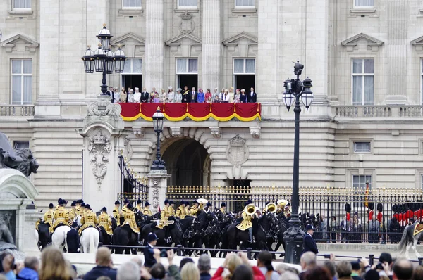 成群结队走肤色、 2012 年伦敦 — 图库照片