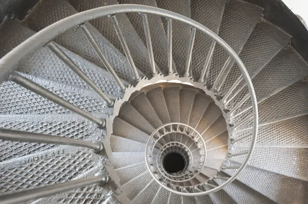 Spiral staircase to infinity — Stock Photo, Image