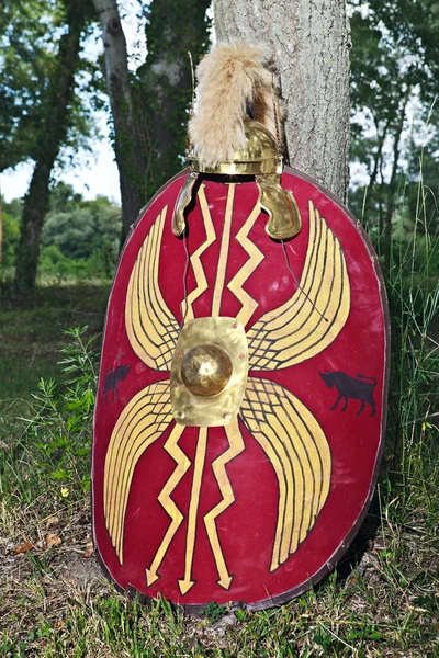 Escudo romano — Fotografia de Stock
