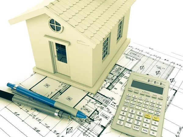 Home planning — Stockfoto
