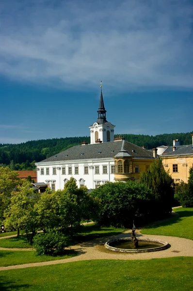 Barokní zámek Lysice. — Stock fotografie