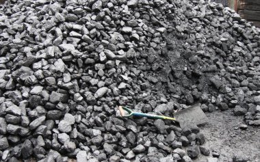 Pile of Coal. clipart