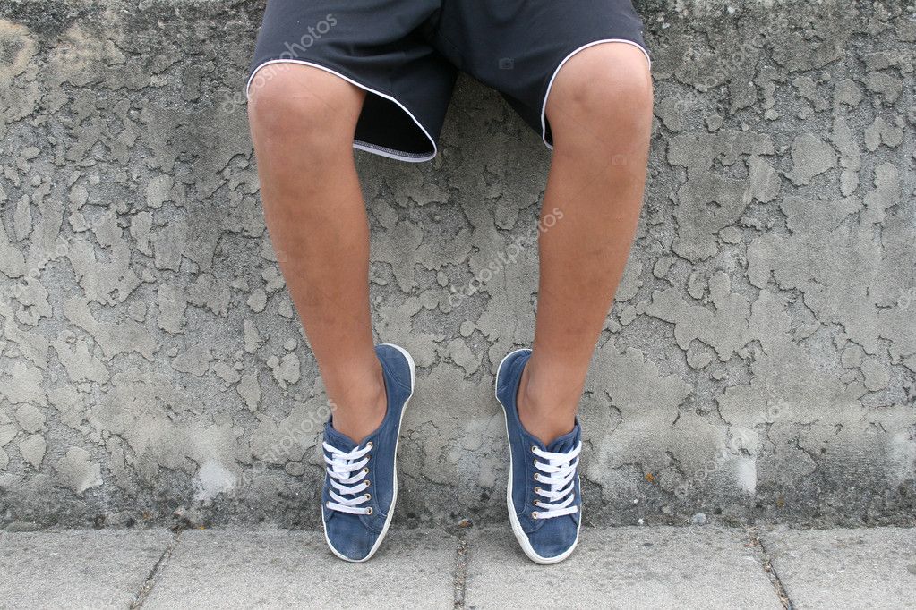 Young boys legs — Stock Photo © studio #11362858