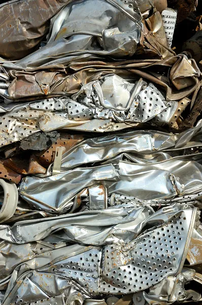 Переработка металлов — стоковое фото