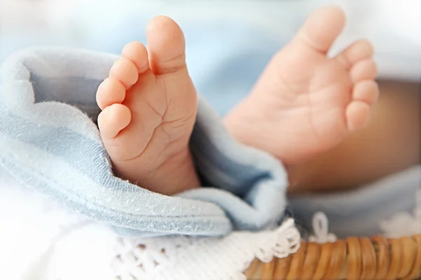 Beine des Neugeborenen — Stockfoto