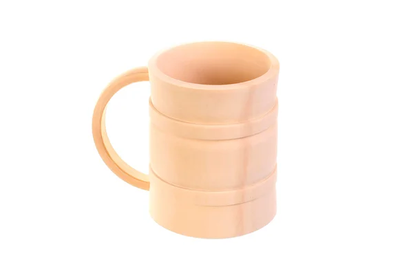 Image of a wooden beer mug. — Stock Photo, Image