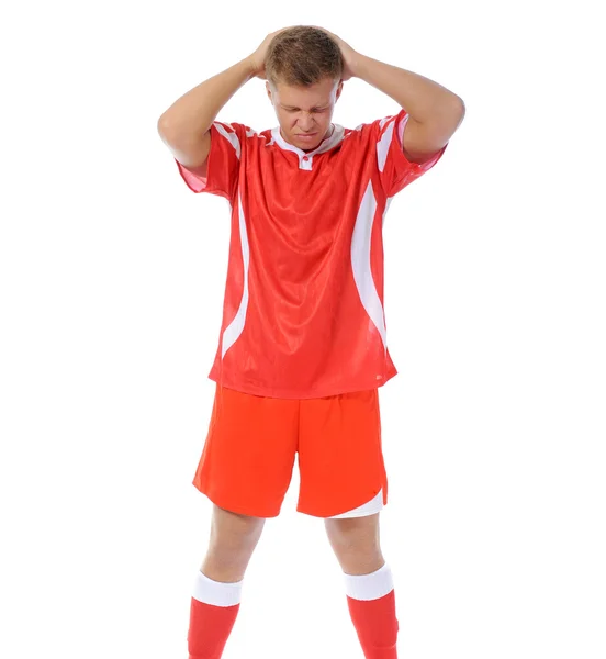 Footballer player — Stock Photo, Image