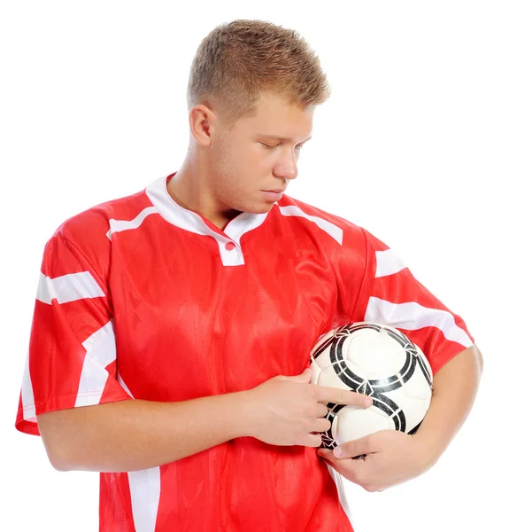Παίκτης ποδοσφαιριστής — Φωτογραφία Αρχείου