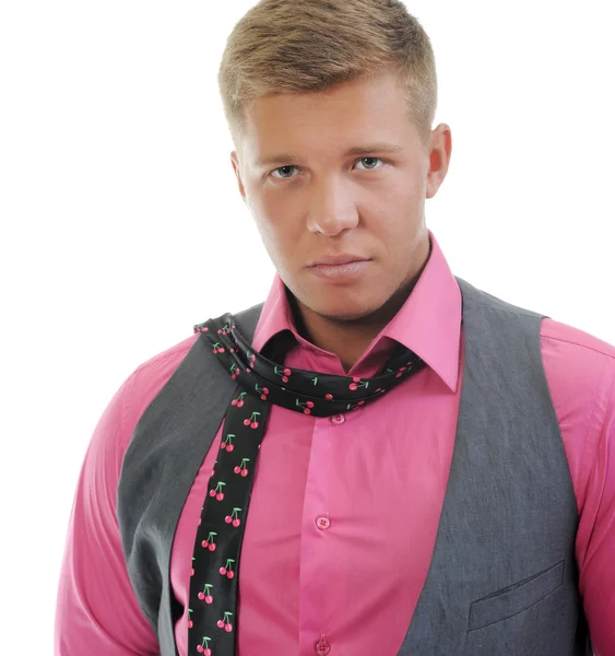 stock image Portrait of a handsome young man