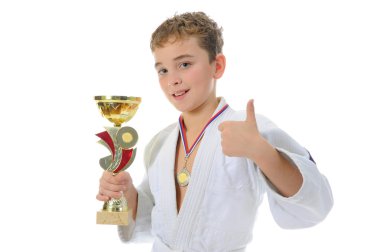 genç çocuk eğitim karate.