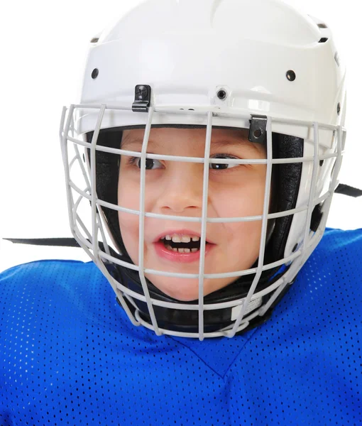 Giocatore di hockey bambino — Foto Stock