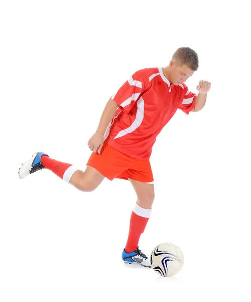 サッカー選手の選手 — ストック写真
