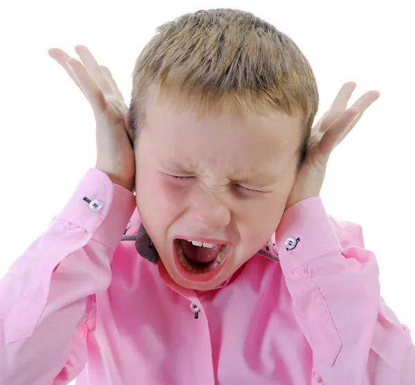 Crying boy — Stock Photo, Image