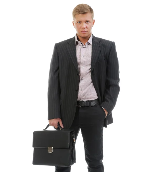 Handsome young businessman — Stock Photo, Image