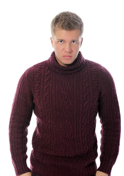 Retrato de un joven guapo — Foto de Stock