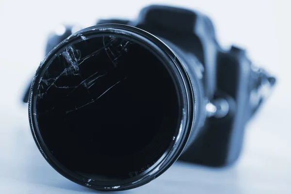 Camera - Damaged Lens - Technologie Royalty Free Stock Photos