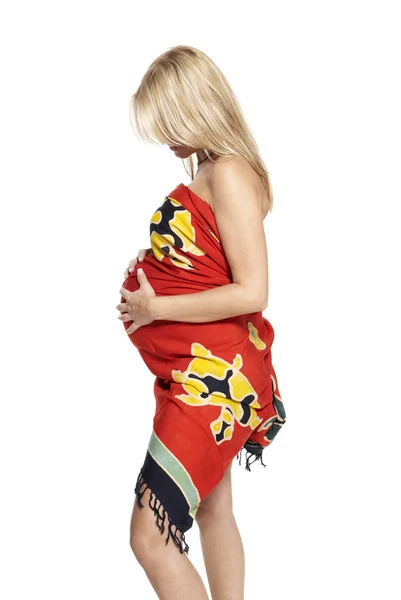 Hamile bir kadının portresi. — Stok fotoğraf
