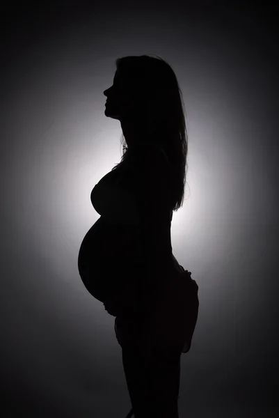 Potret wanita hamil — Stok Foto