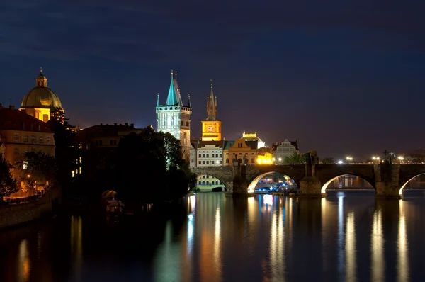 Ponte Karlov, Praga . — Fotografia de Stock