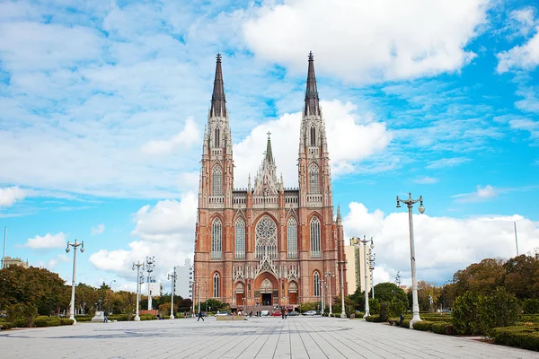 Собор у місті Ла-плата, Аргентина — стокове фото