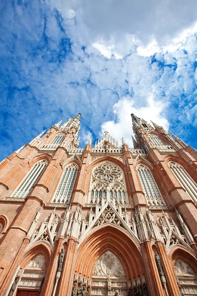 Ο καθεδρικός ναός στην πόλη της Λα Πλάτα, Αργεντινή — Φωτογραφία Αρχείου