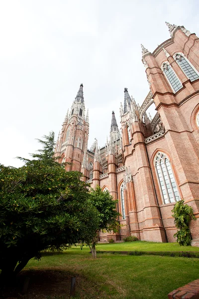 A Catedral na cidade de La Plata, Argentina — Fotografia de Stock