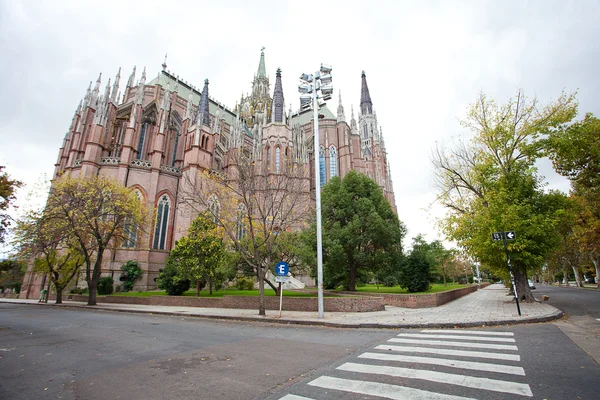 Catedral en la ciudad de La Plata, Argentina — Foto de Stock
