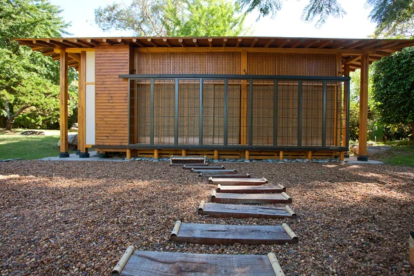 stock image Small wooden house in Japanese style