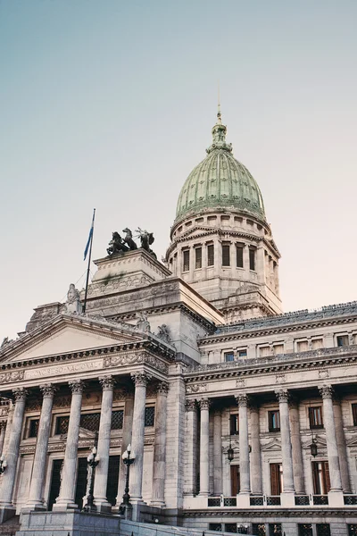 在布宜诺斯艾利斯，阿根廷国会大厦 — 图库照片