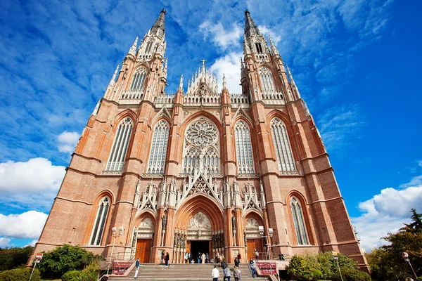 De kathedraal in de stad van la plata, Argentinië — Stockfoto