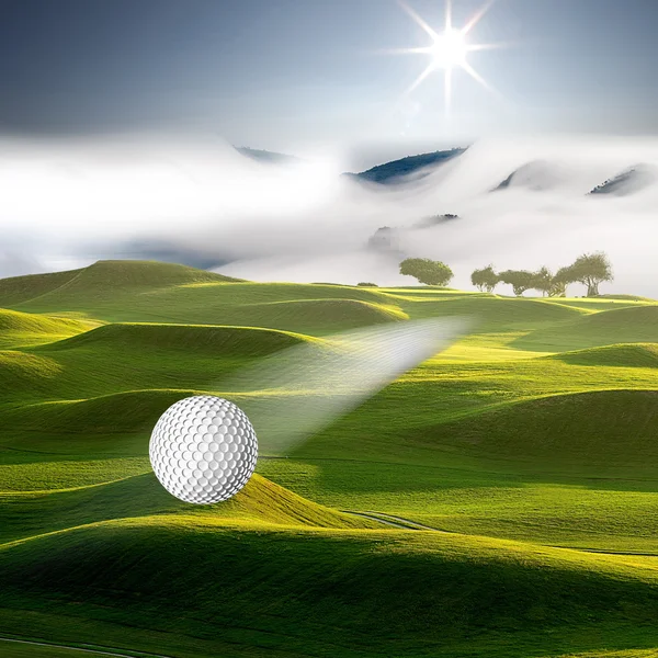 Hi, Mari kita golf — Stok Foto