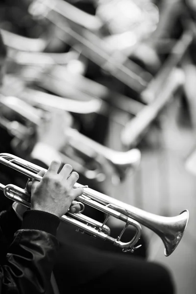 Banda de jazz — Fotografia de Stock