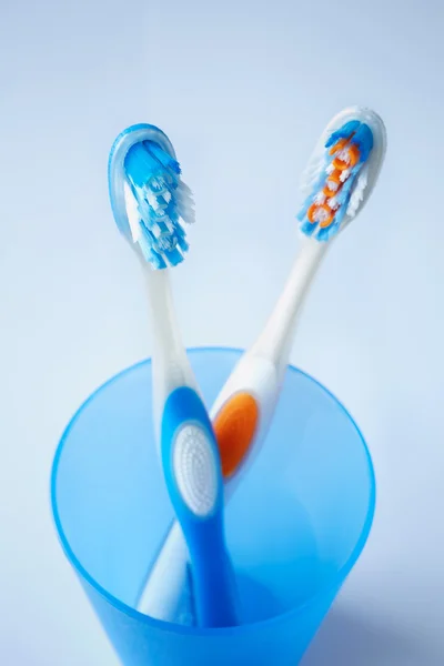 Cepillos de dientes — Foto de Stock