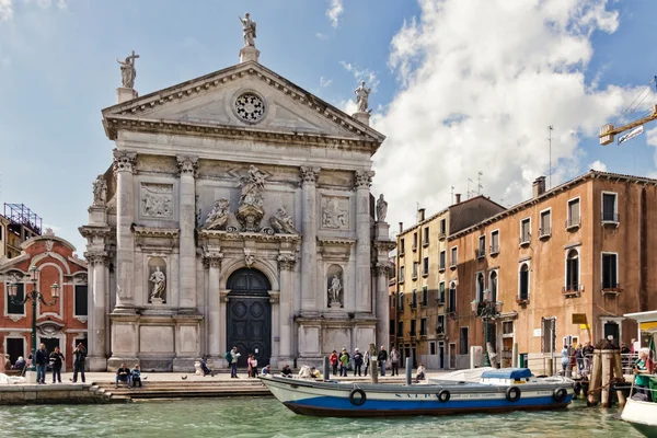 San Stae Church in Venice — Stock Photo, Image