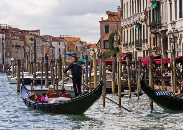 Venice Gondoliers — Stock Photo, Image