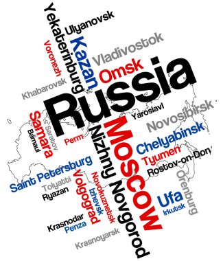 Rusya Haritası ve şehirler