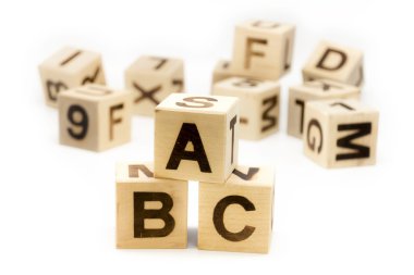 ABC Letter Blocks clipart