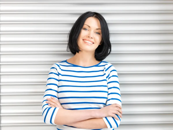 Happy and smiling woman — Stock Photo, Image