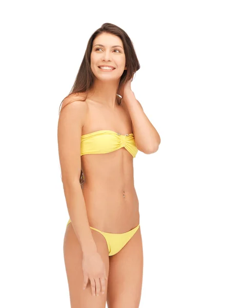 Gyönyörű nő bikiniben — Stock Fotó