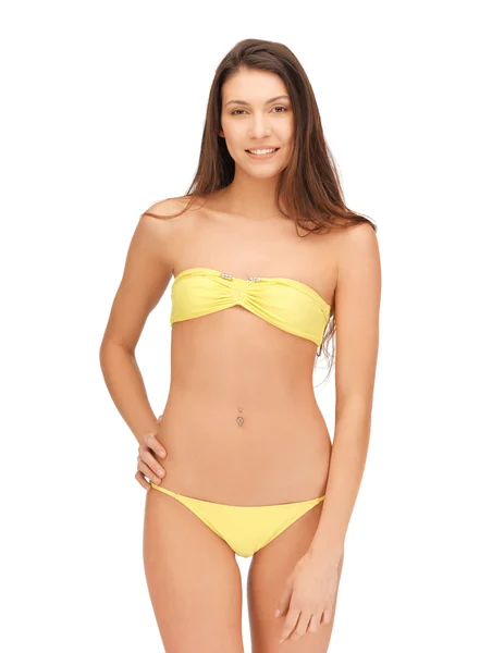 Beautiful woman in bikini — Stock Photo, Image