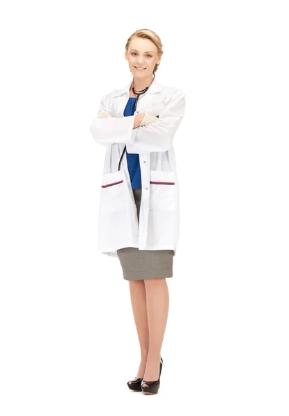 Atractiva doctora — Foto de Stock